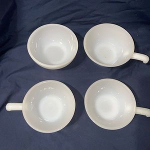 4 Vintage Anchor Hocking/ Fire King bowls